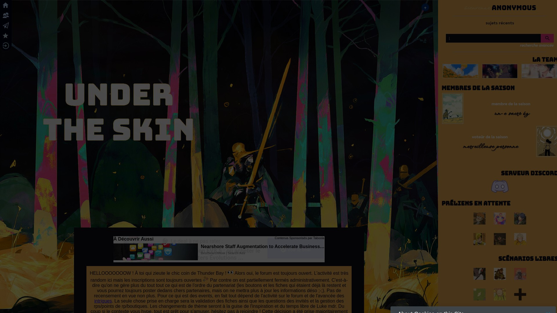 Illustration Under the Skin