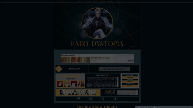 Illustration Fairy Tail Rpg : Fairy Dystopia