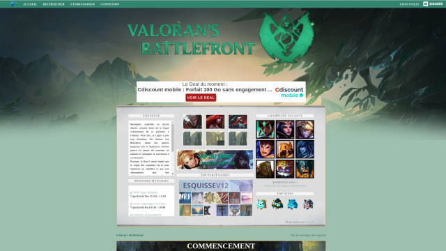 Valoran's Battlefront