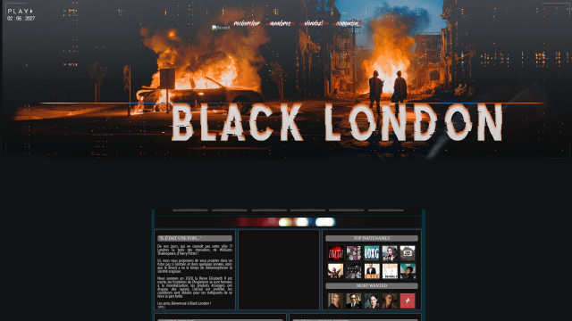 Illustration Black London