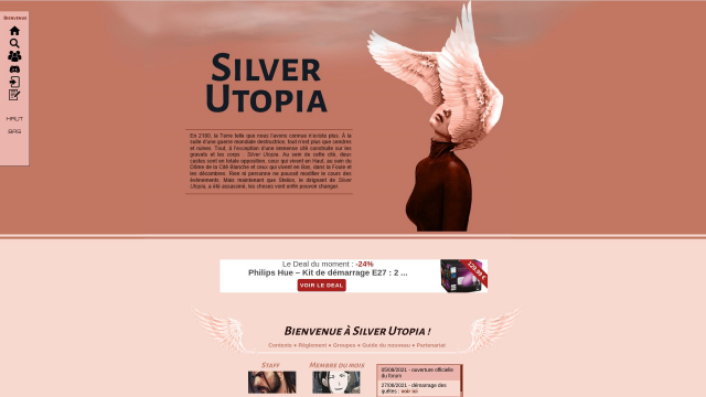 Illustration Silver Utopia