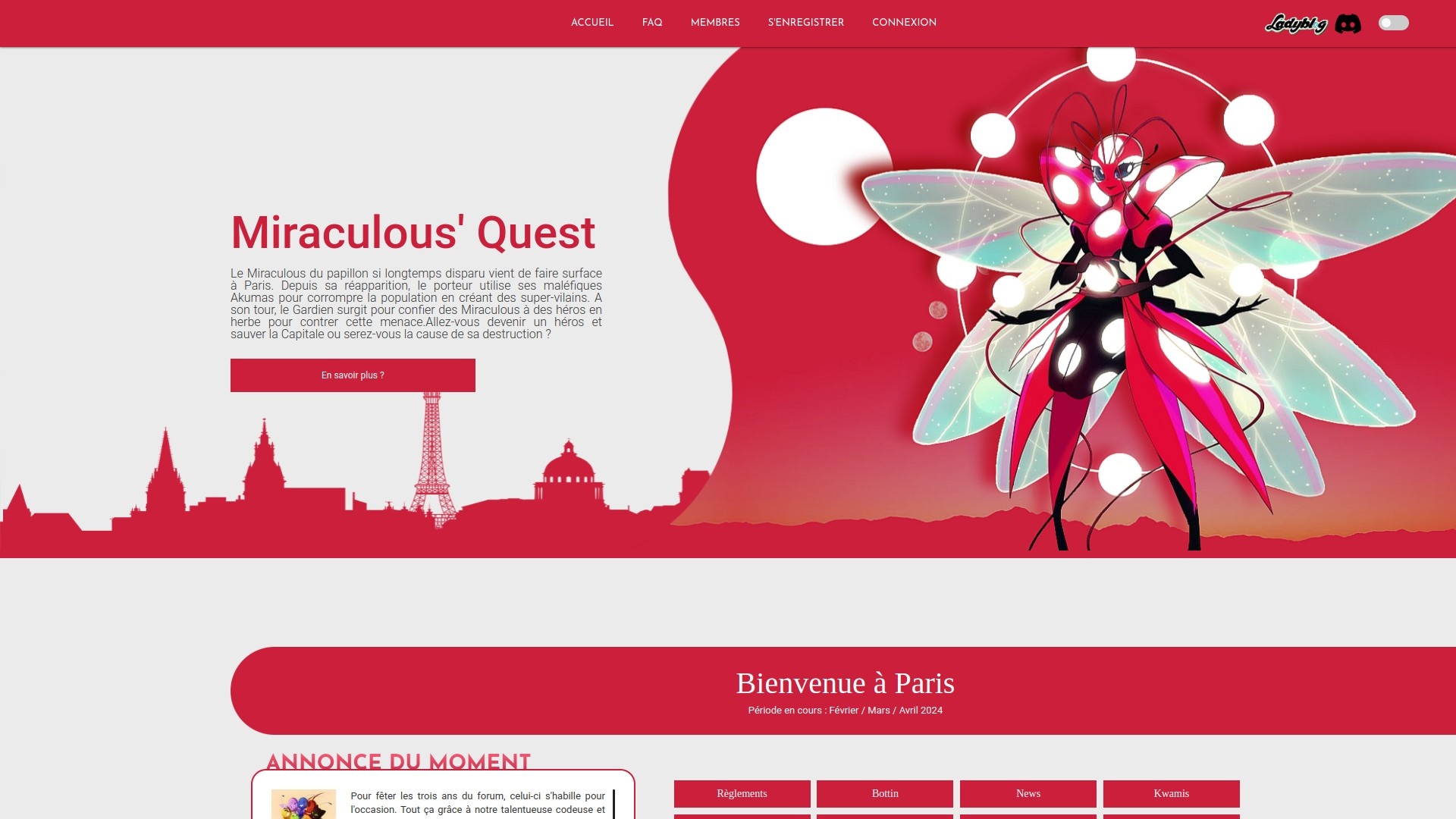 Illustration Miraculous' Quest