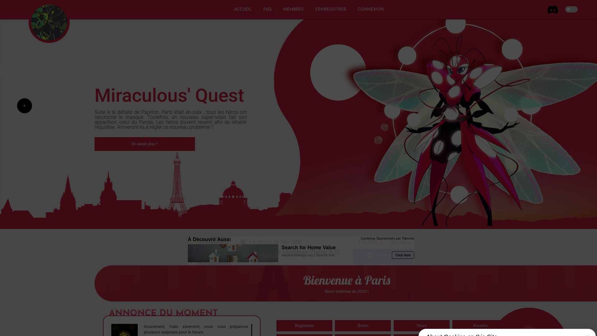 Illustration Miraculous' Quest
