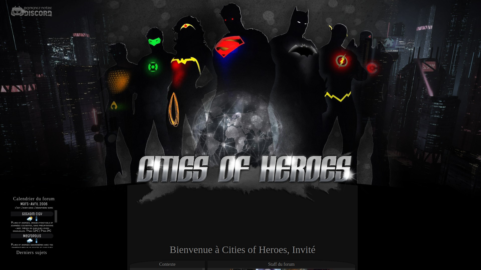 Illustration Cities of Heroes