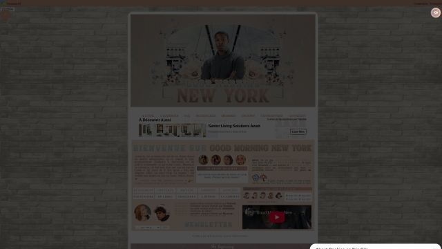 Illustration GOOD MORNING NEW YORK
