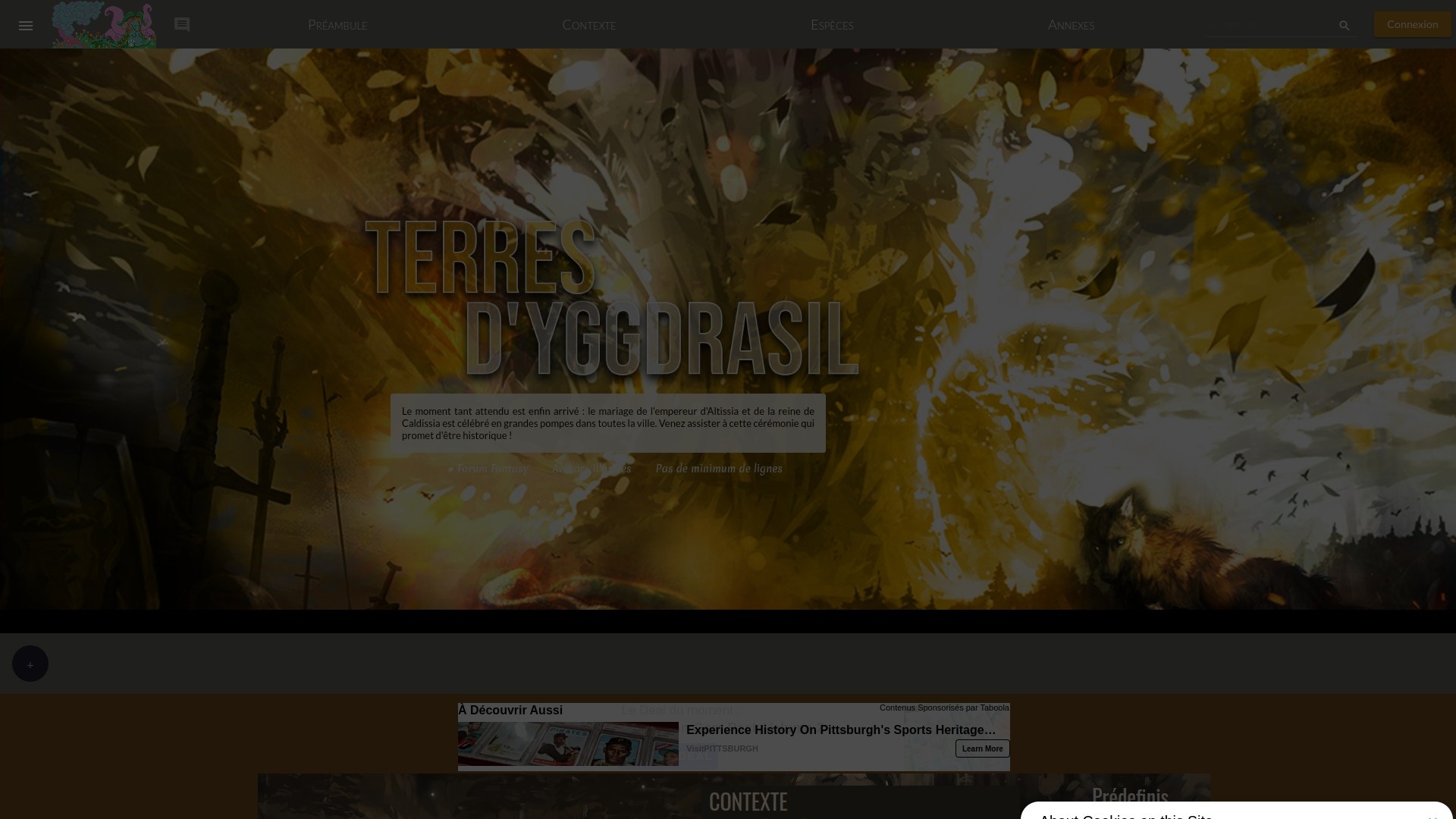 Illustration Terres d'Yggdrasil