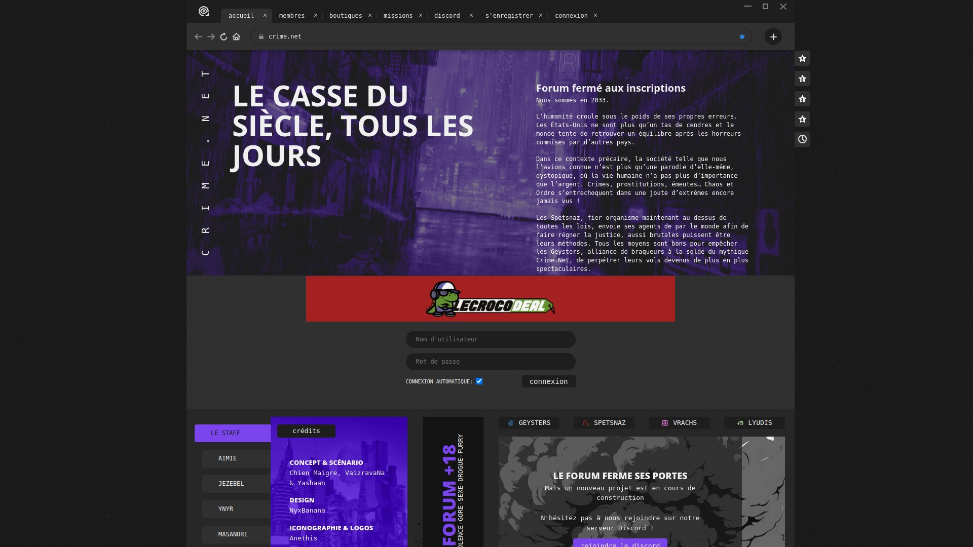 Illustration Crime.net