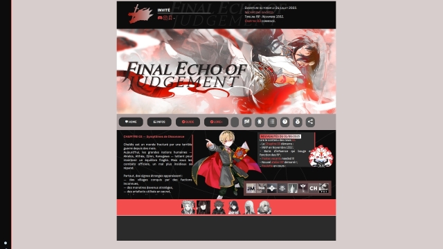 Final Echo of Judgement (bientôt 3 ans)