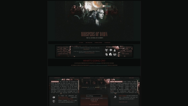 Whispers of dawn Whispers of dawn