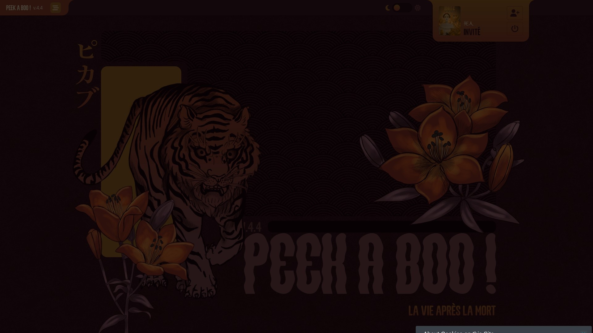 Illustration PEEK A BOO !