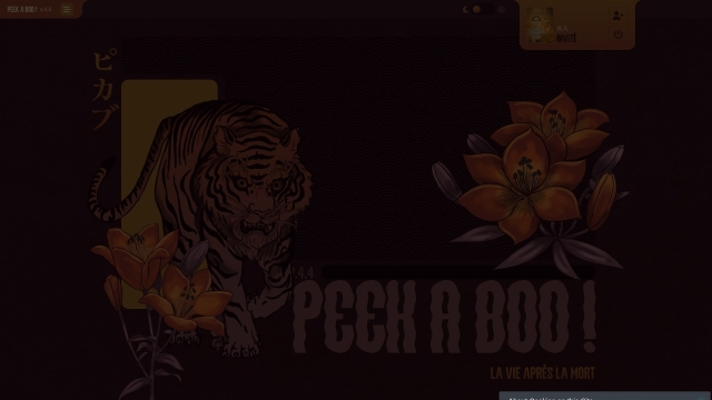 Illustration PEEK A BOO !