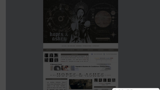 Illustration Hopes & Ashes