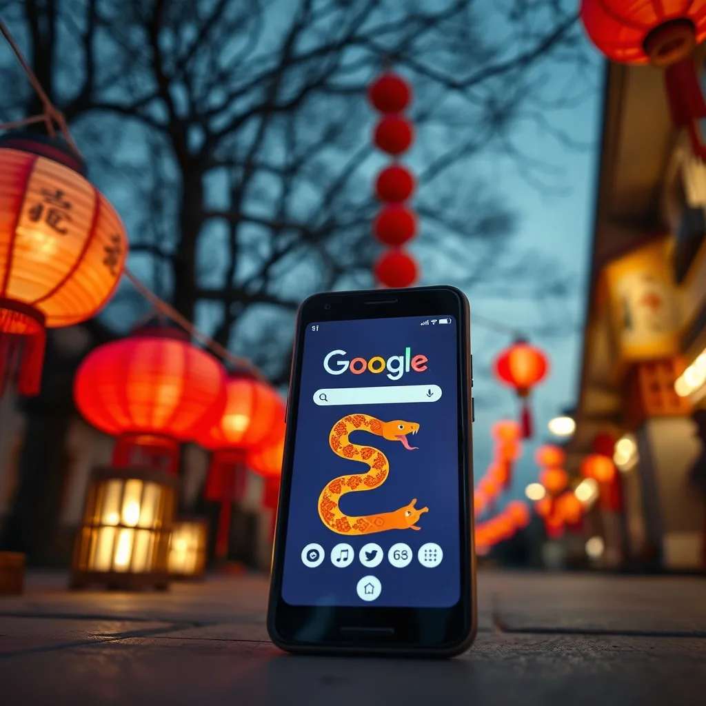 Jeu Google Année du Serpent 2026 : guide complet